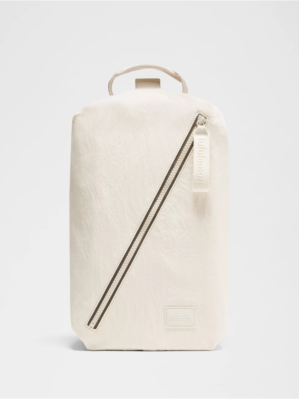 NWT Lululemon Fast Track 2.0 Bag Light Ivory 9L